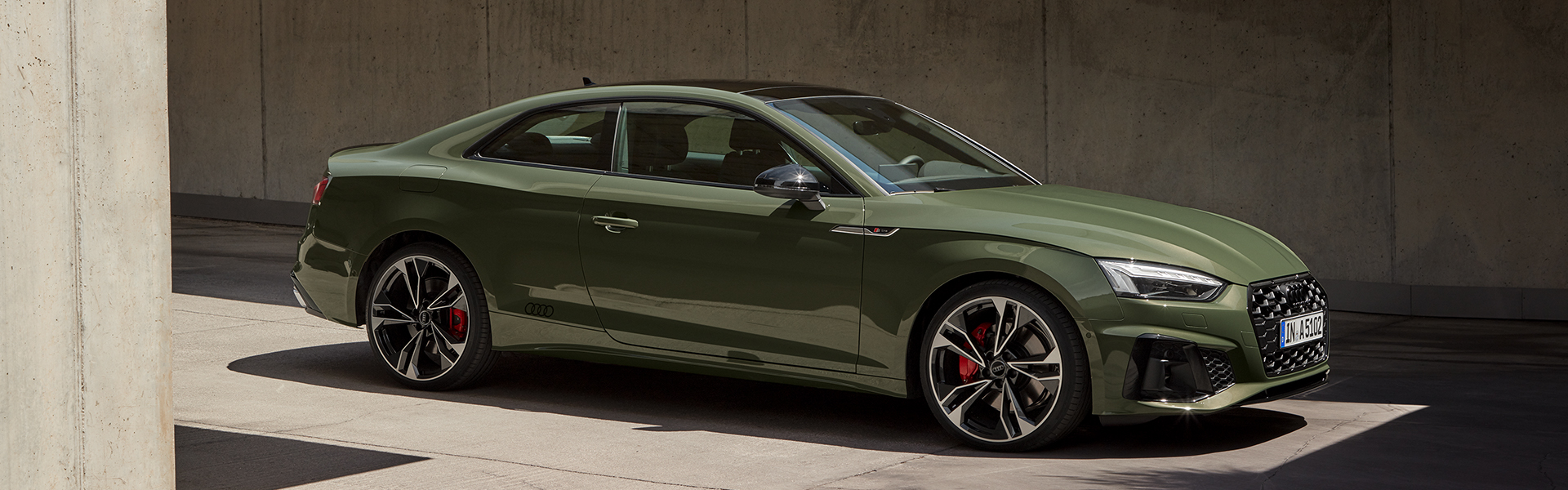 The Audi A5 Coupé