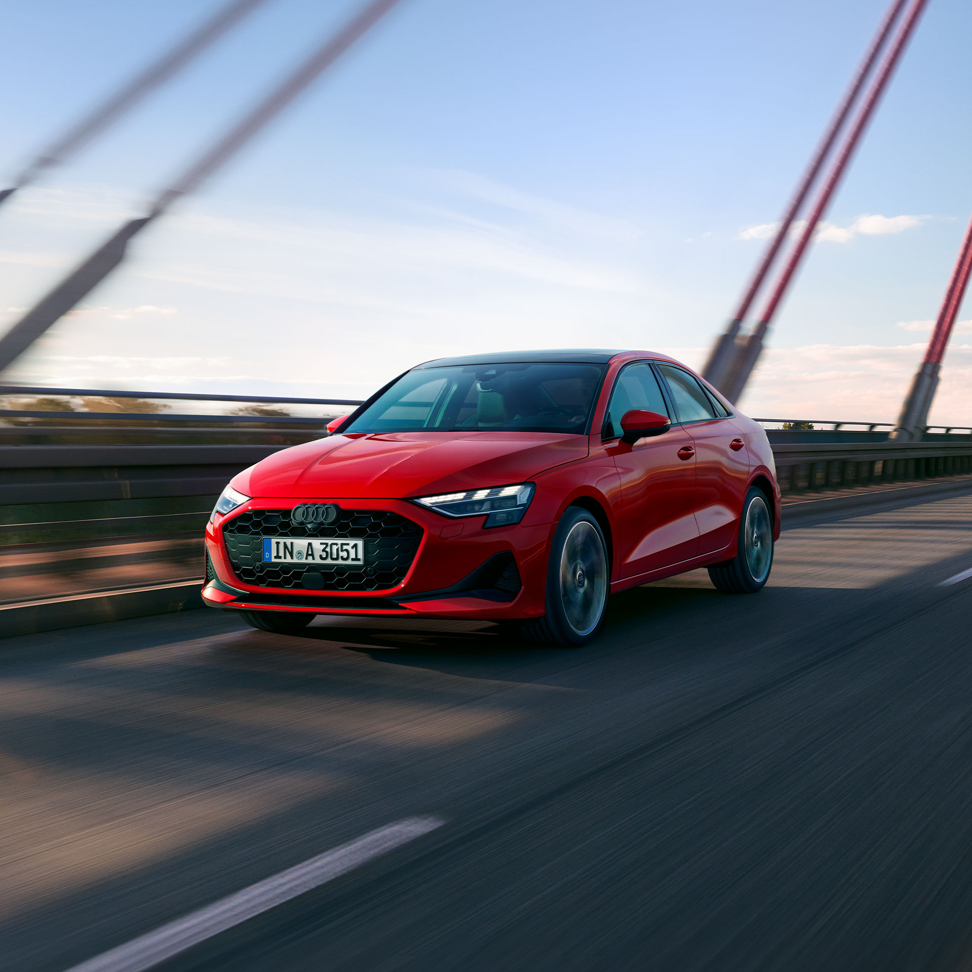 Foto de un Audi A3 Sedan. 