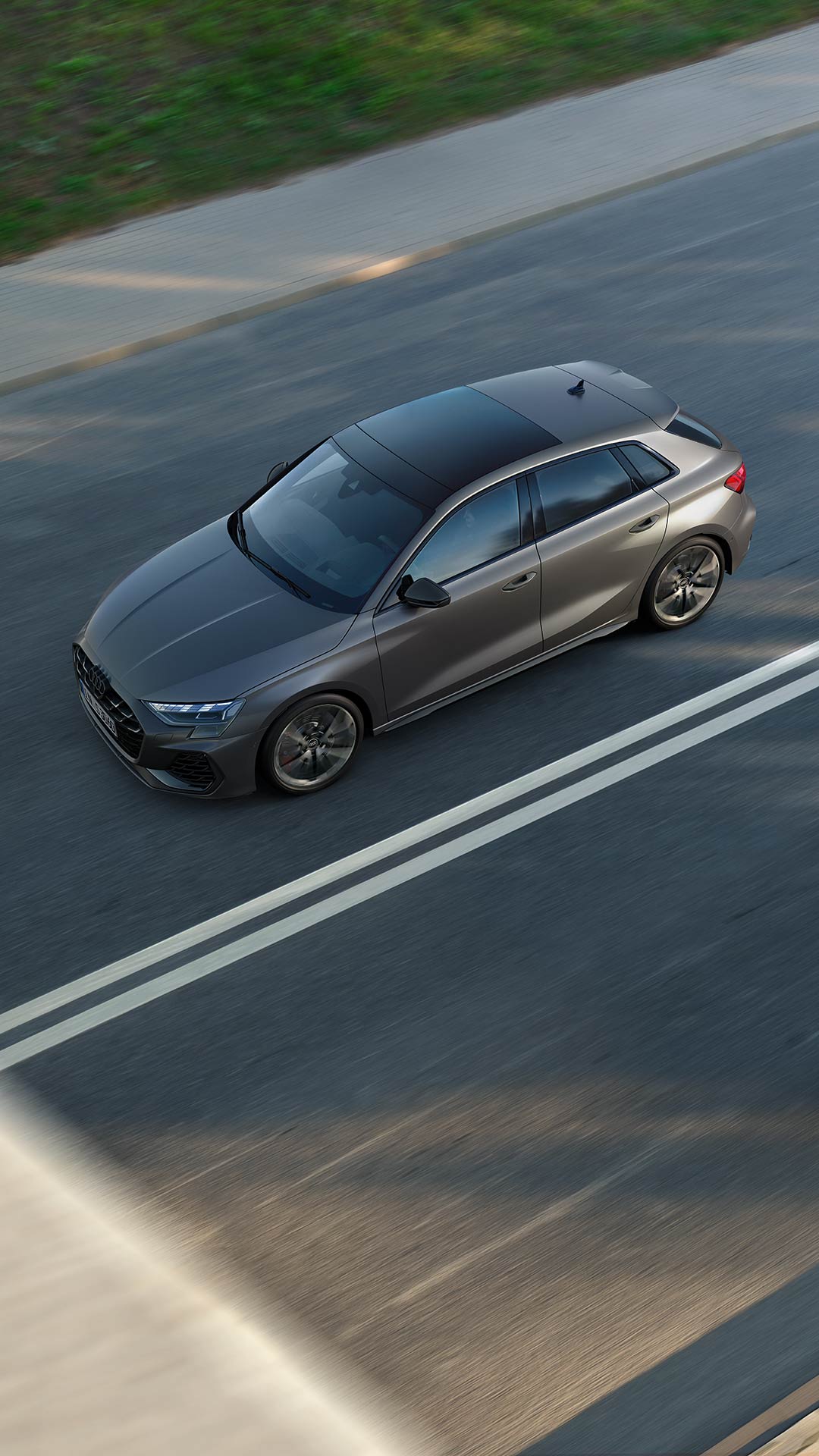 Foto de un Audi S3 Sportback. 