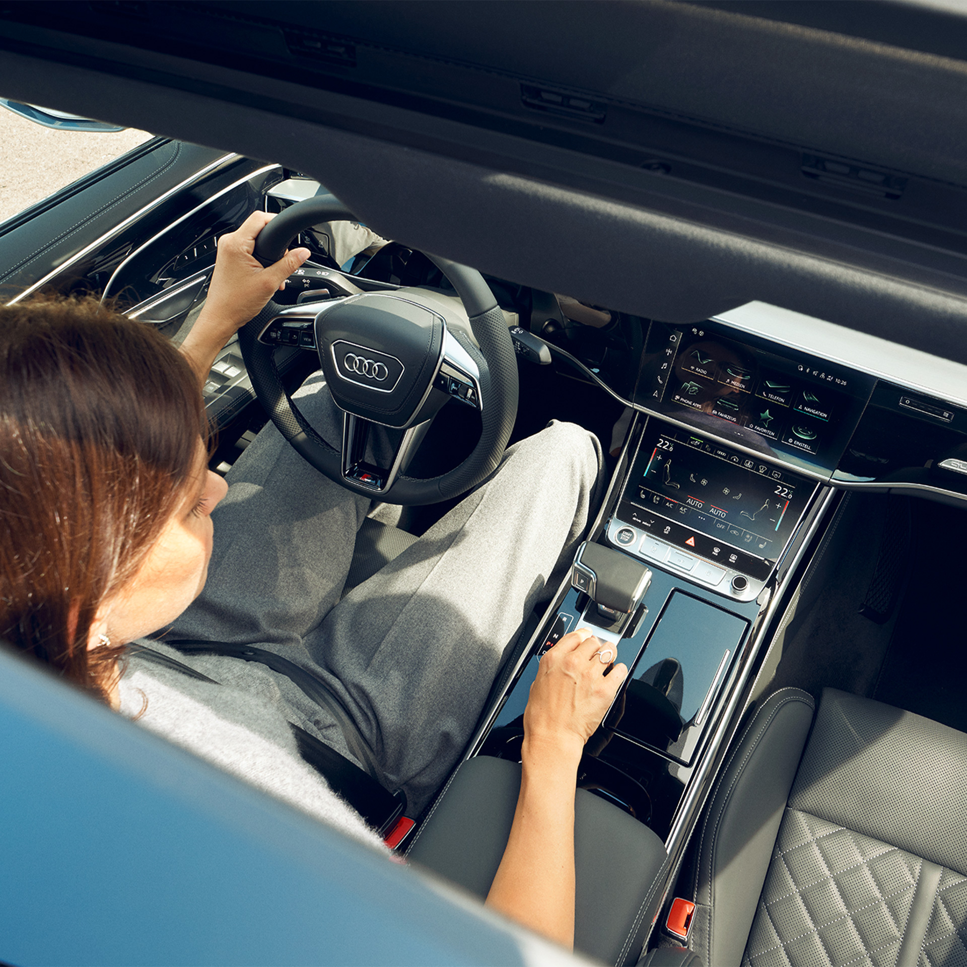 Audi A8 Interior view