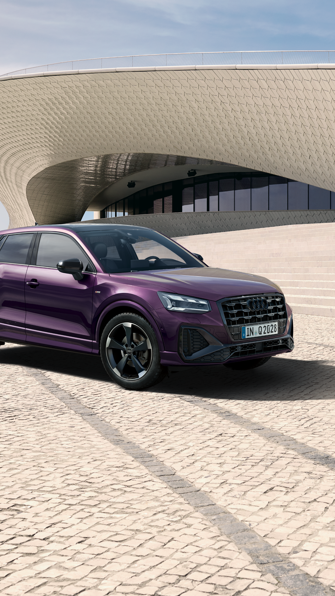 Audi Q2 mit Audi exclusive Lack