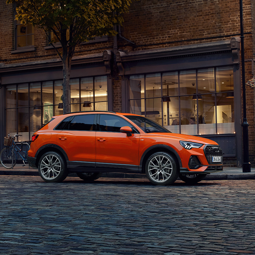 Audi Q3 Seitenansicht