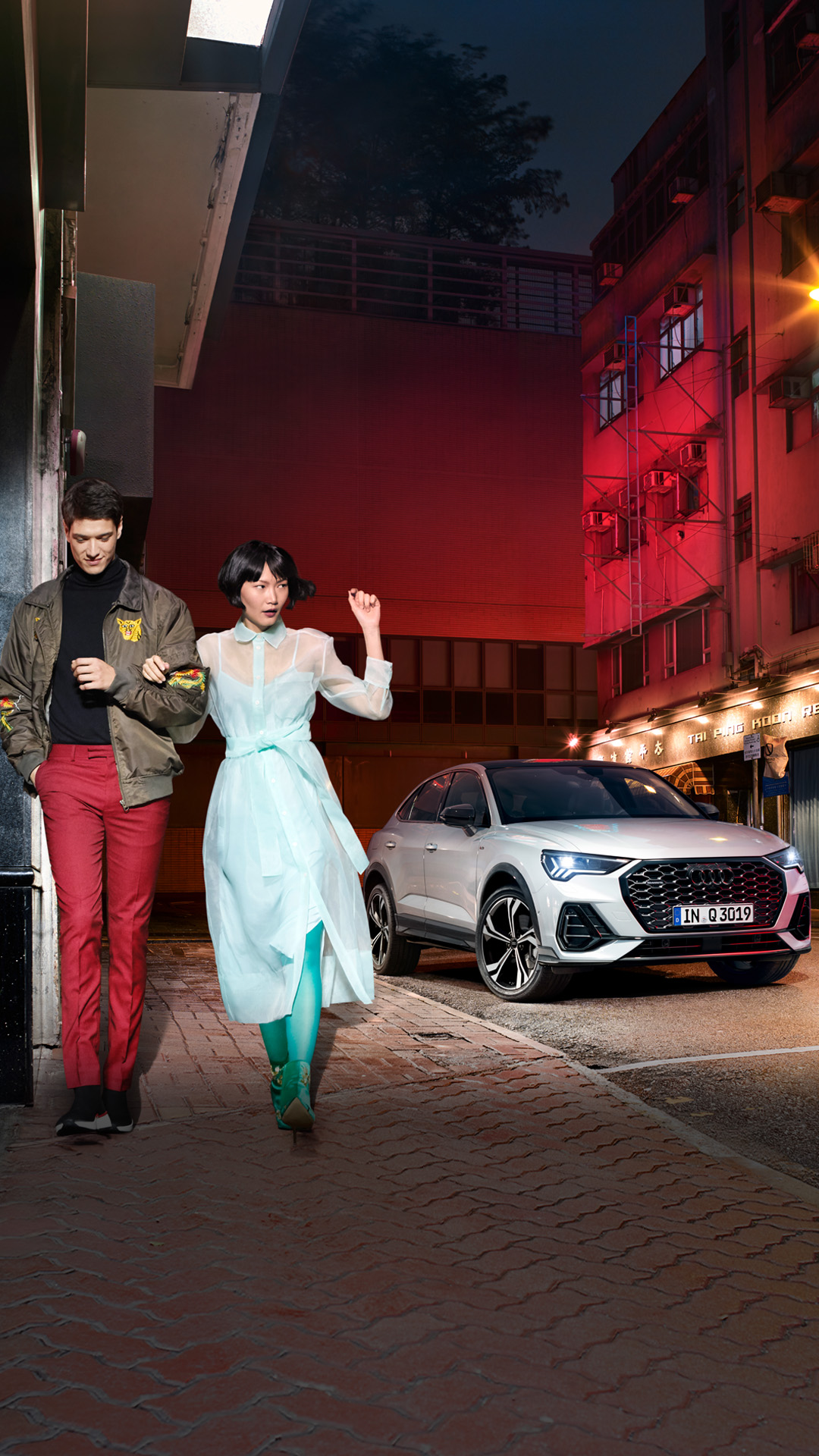 Front view Audi Q3 Sportback